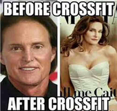crossfit before and after meme
