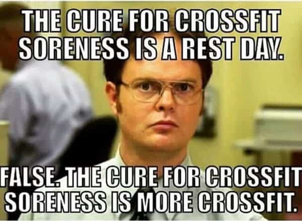 crossfit cure meme