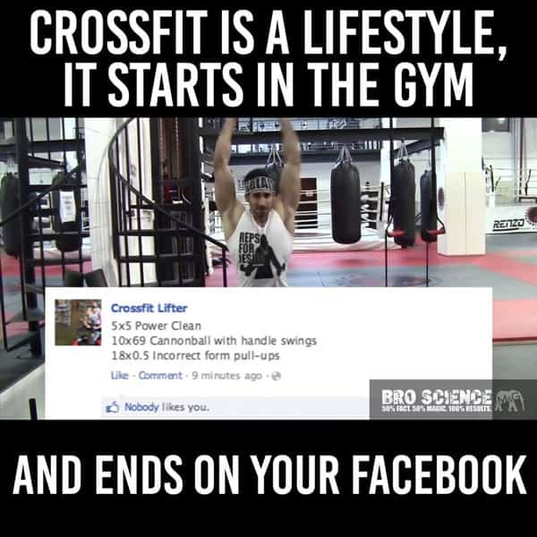 crossfit lifestyle meme