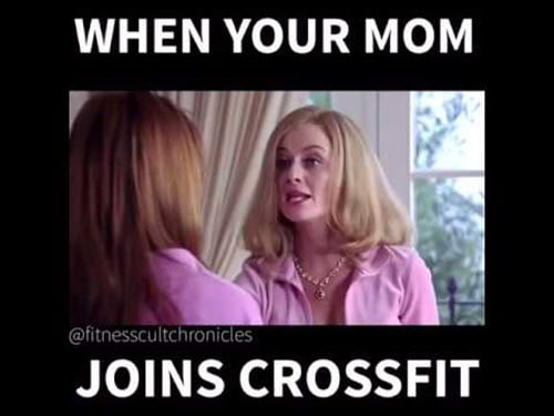 crossfit mom meme