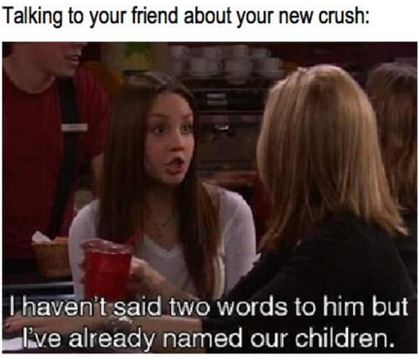 crush friend memes
