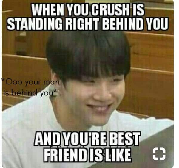 crush standing memes