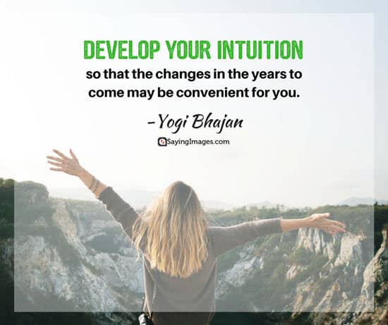 develop your intuition quotes
