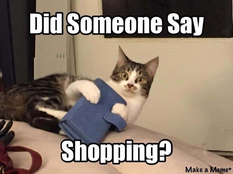 shopping memes