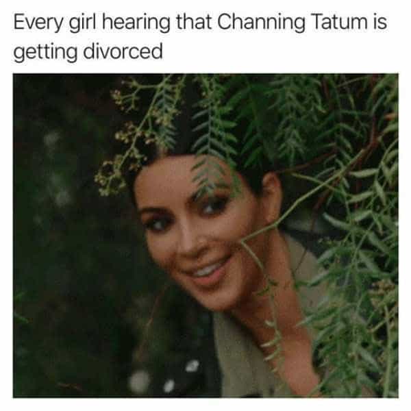 divorce channing tatum memes