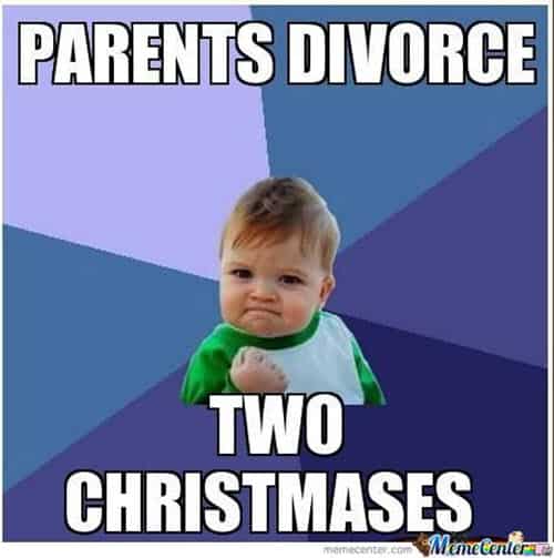 divorce two christmases memes