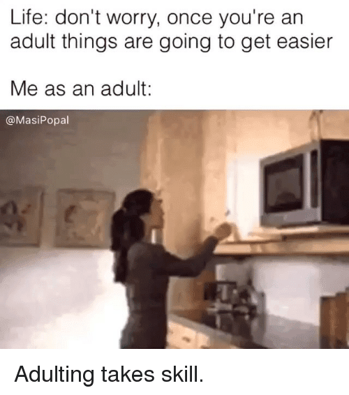 25 Funny Adulting Memes For Panicking Grown Ups 