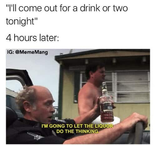 drinking tonight meme