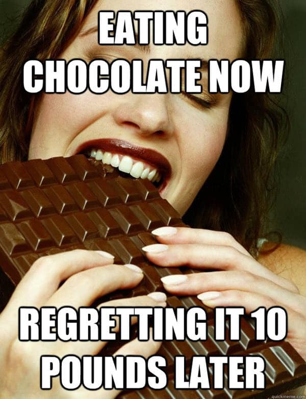 eating chocolate memes