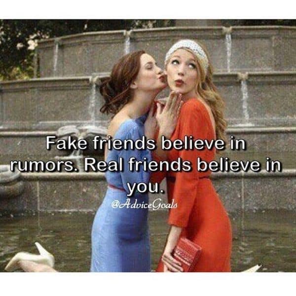 fake friends meme