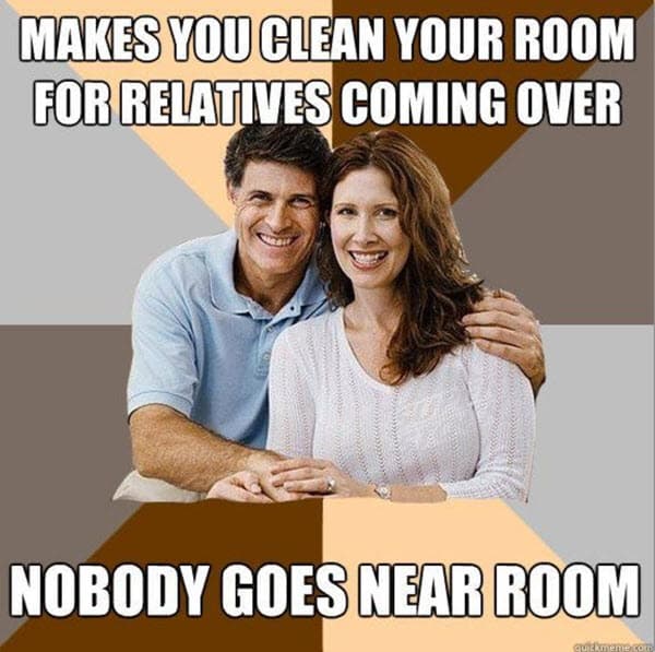 family clean room memes