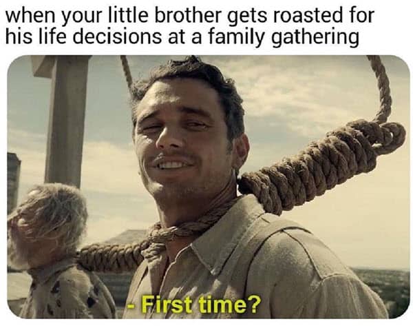 family gathering memes