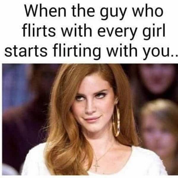 flirting when the guy meme