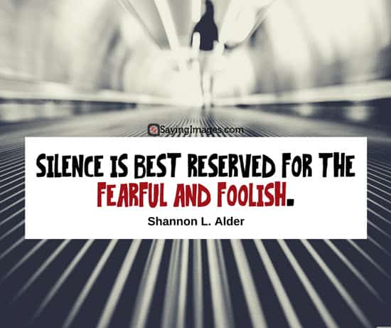 fool quotes silence
