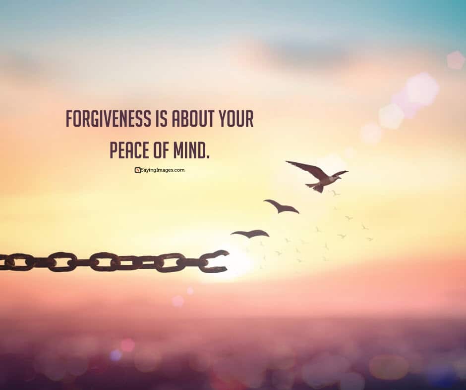 forgiveness peace quotes