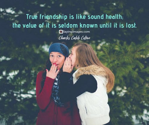 Top 50 Classical Quotes About Friends & Friendship | SayingImages.com