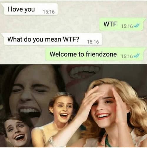 friendzone wtf memes