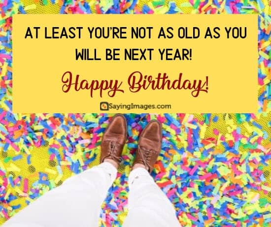 funny birthday age wish