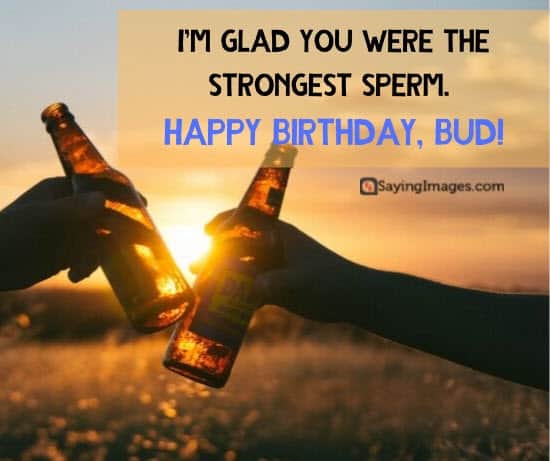 funny birthday sperm wish