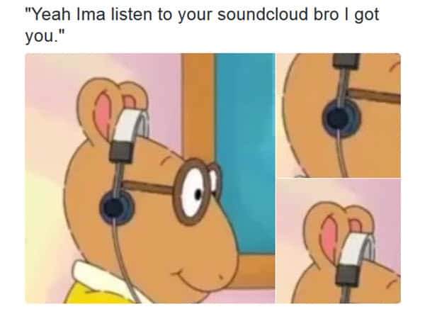 funny cartoon soundcloud memes