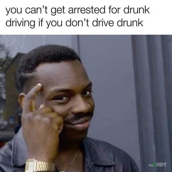 funny drunk driving memes