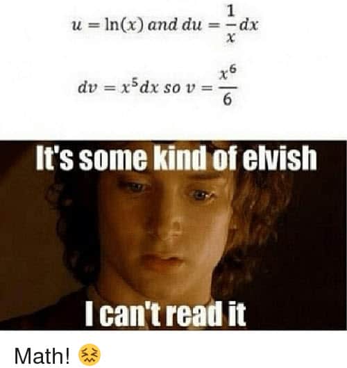 funny math elvish memes