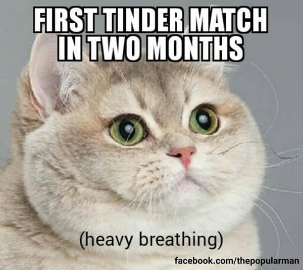 Memes graciosos de parejas de Tinder