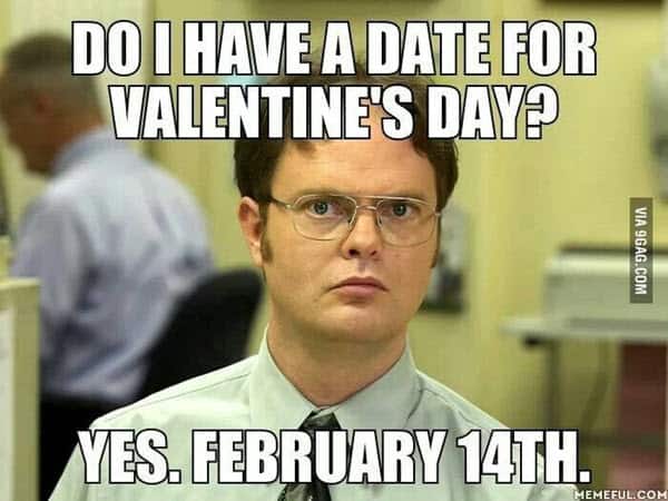 funny valentines day date meme