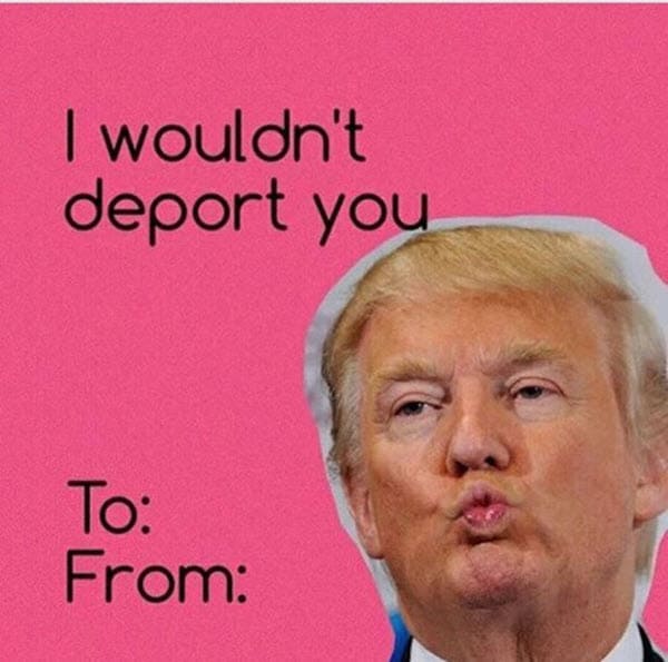 funny valentines deport meme