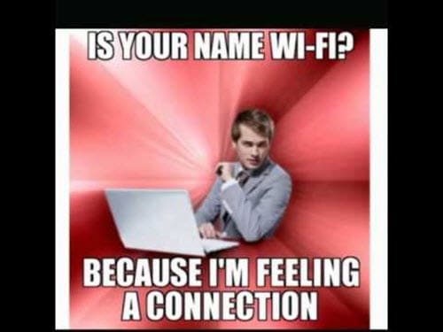 funny valentines is your name wifi meme