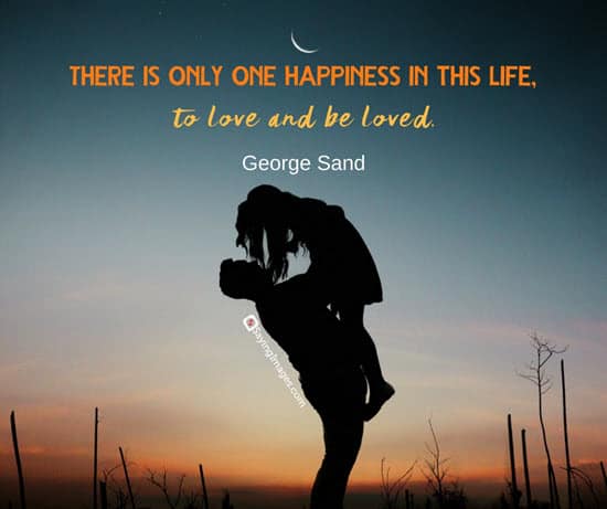 george sand happiness quotes