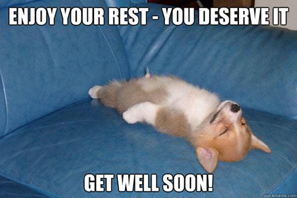 40 Funny Get Well Soon Memes To Cheer Up Your Dear One - SayingImages.com