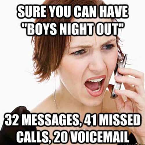 girlfriend boys night out meme