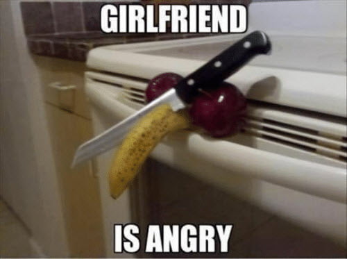 girlfriend is angry memes