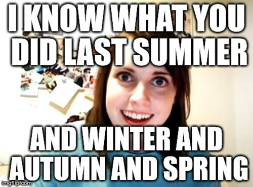 Girlfriend Last Summer Meme