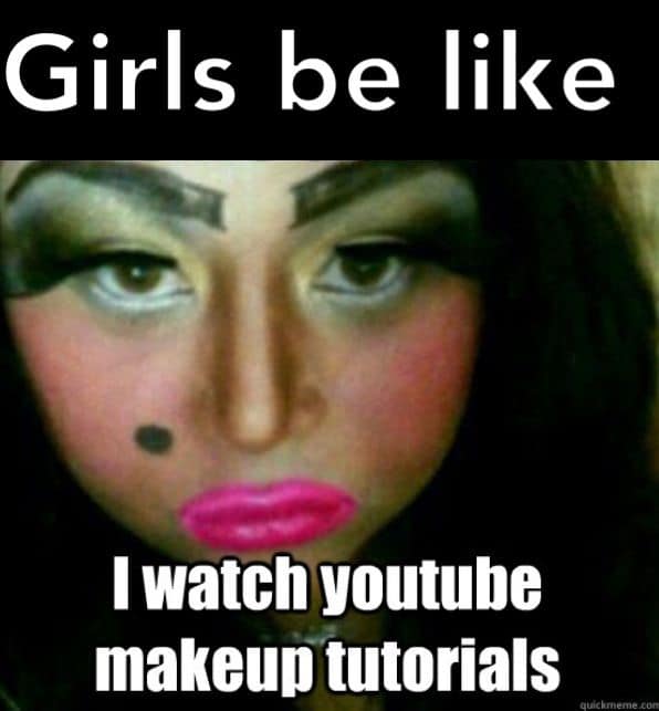 30 Hilarious Makeup Memes That Are Way
