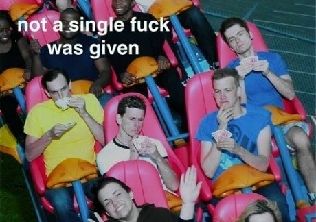 given rollercoaster meme