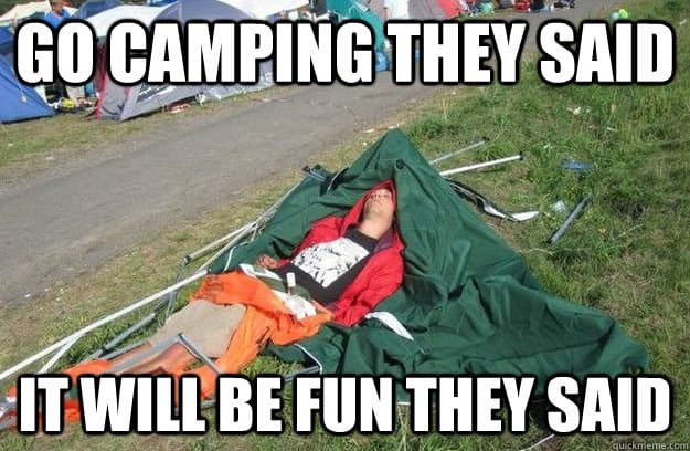 20 Funny Memes That Every Camper Can Relate To