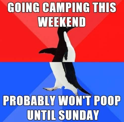 family camping trip meme