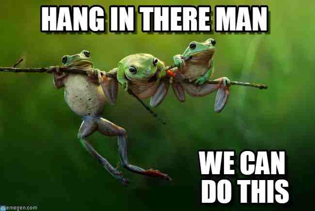 Image result for hang in there