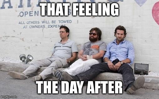 hangover feeling memes