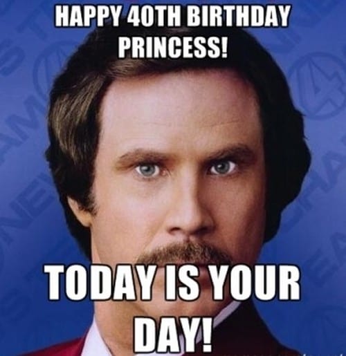 40 Funniest Birthday Memes For Anyone Turning 40 Sayingimages Com