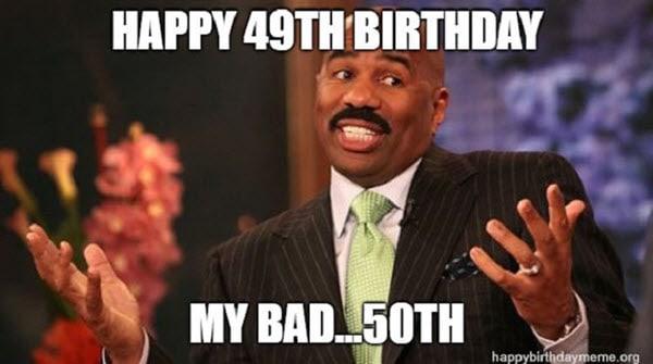 20 Happy 50th Birthday Memes That Are Way Too Funny - SayingImages.com