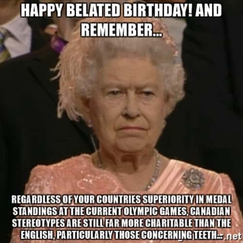 35 Best Happy Belated Birthday Memes SayingImages