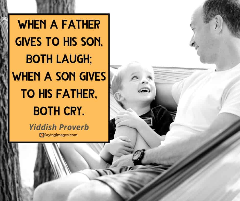 happy fathers day son quotes