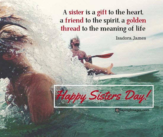 happy sisters day quotes