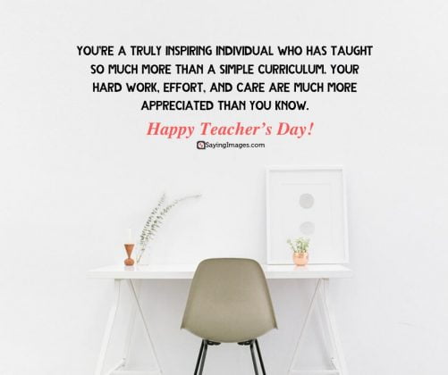 45 Happy Teacher’s Day Quotes - Saying Images