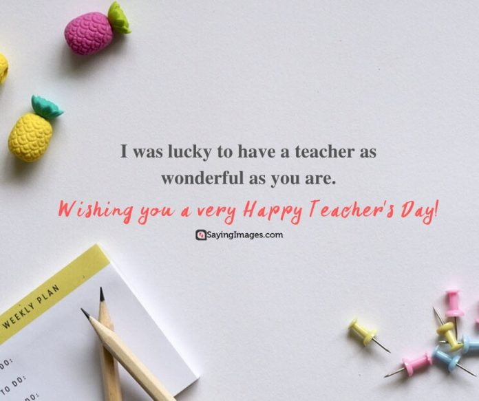 best quotes of happy teachers day