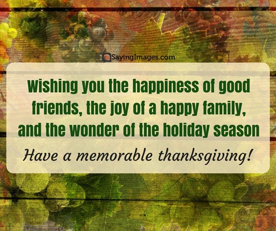 45 Best Thanksgiving Wishes and Greetings For Family and ...