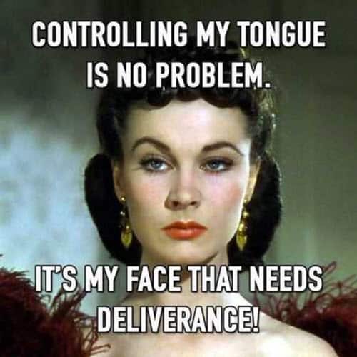 hate work controlling my tounge meme